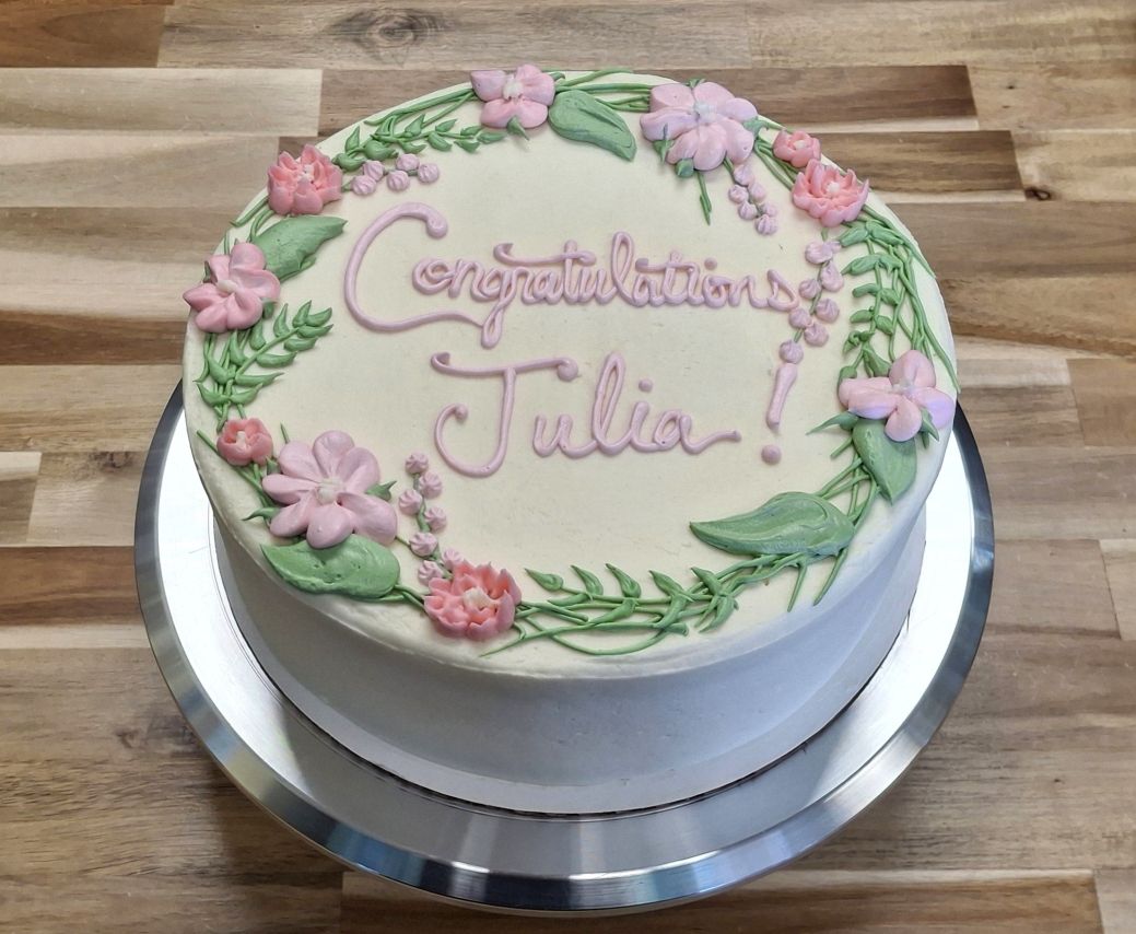 Congratulations Julia